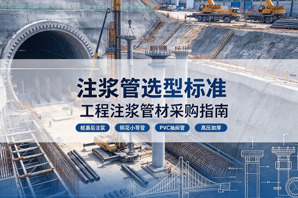 盖州注浆管选型标准
