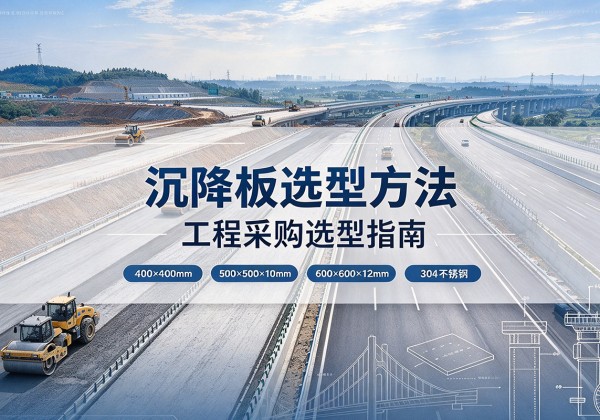 盖州沉降板选择方法